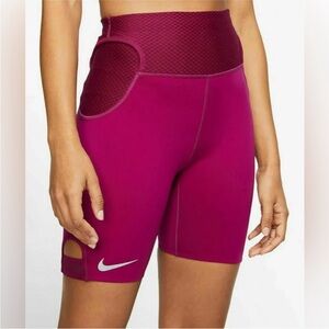Nike Women's Fuchsia Compression Biker Shorts size L
